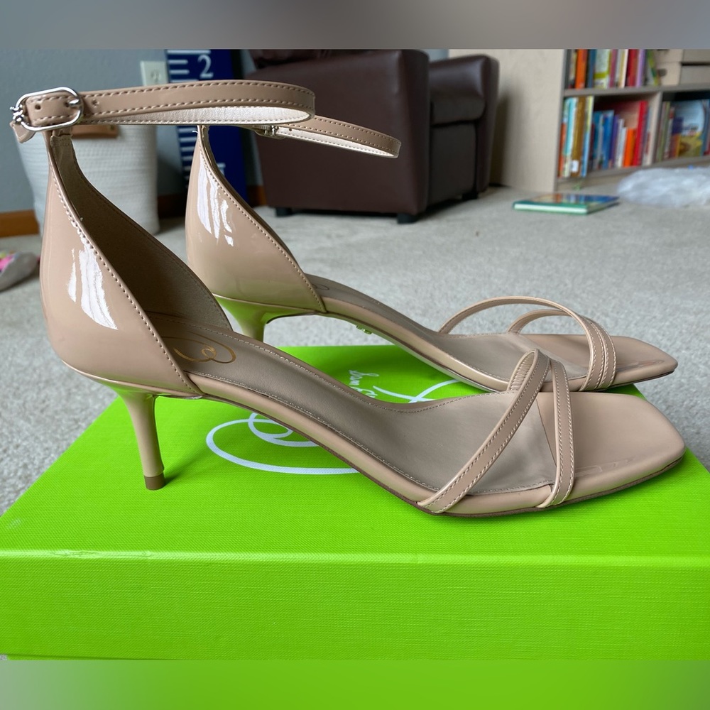 Sam Edelman Peonie Kitten Heel Sandal Size 11